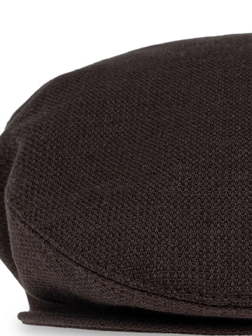 linen flat cap