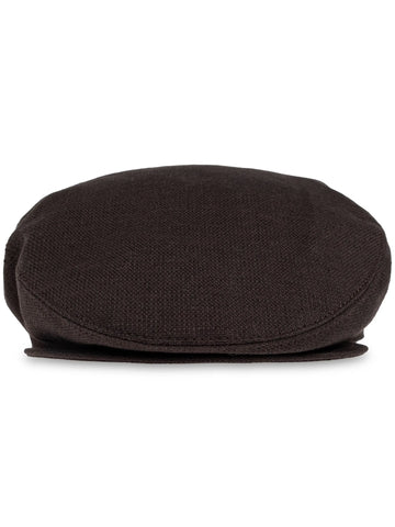linen flat cap