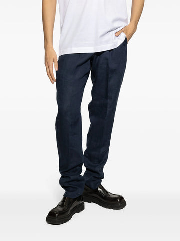 straight leg trousers