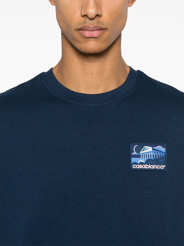 logo patch T-shirt