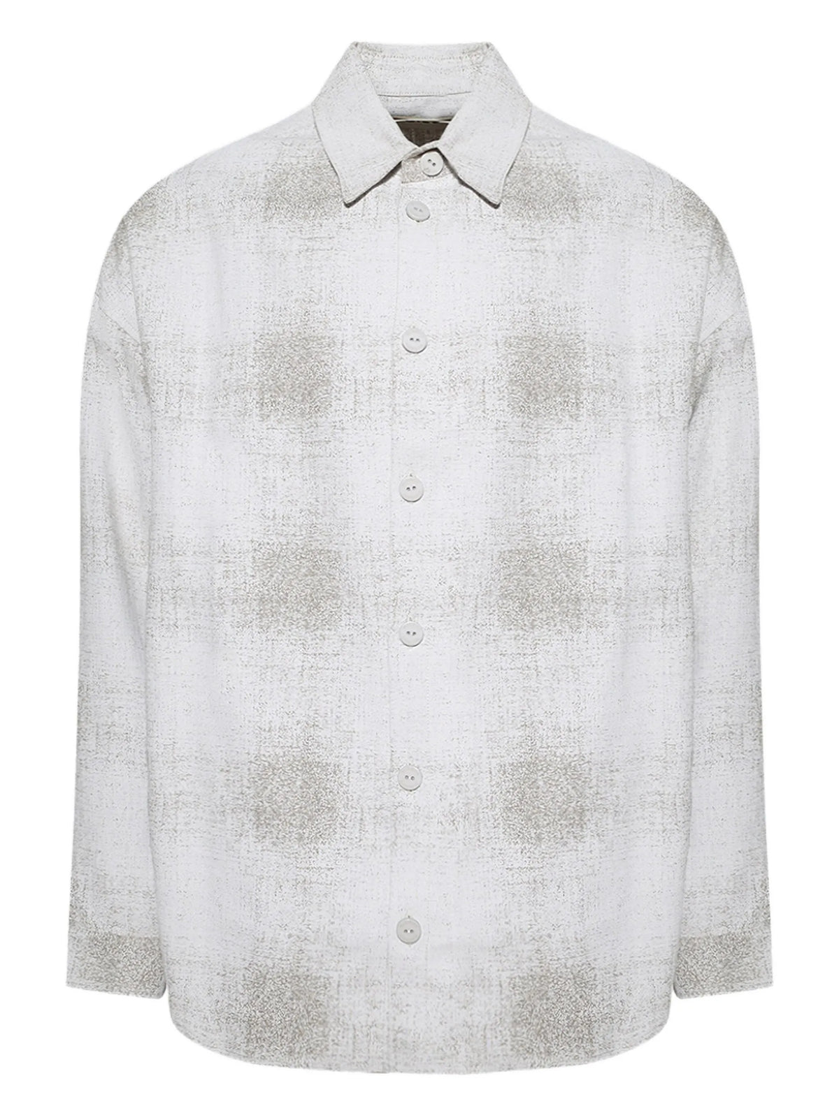 plaid button-up shirt