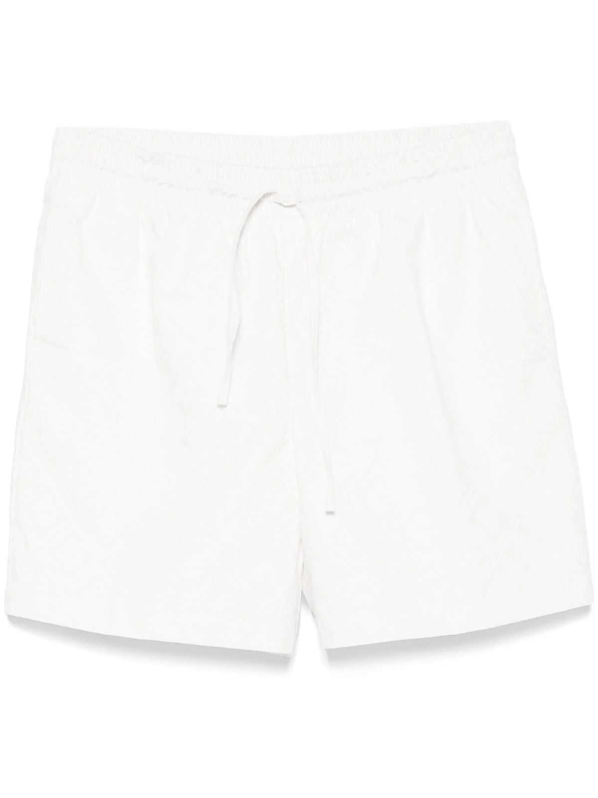 monogram drawstring shorts
