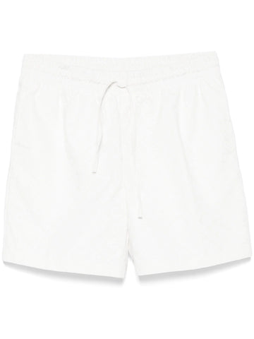monogram drawstring shorts
