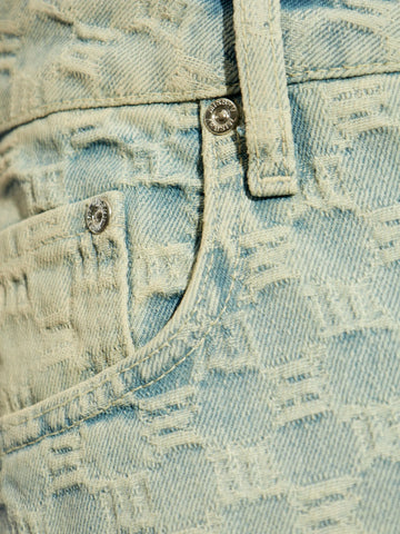 Monogram jeans