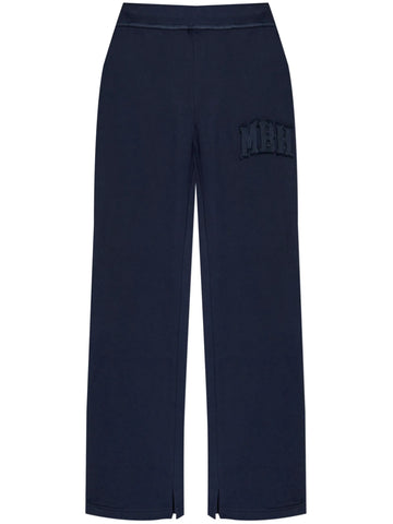 stripe detail track pants