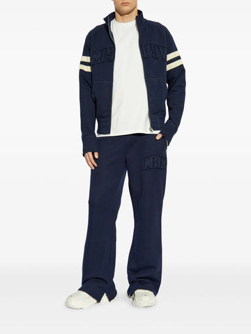 stripe detail track pants