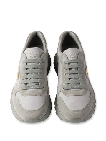 Prax 2.0 suede-detail sneakers