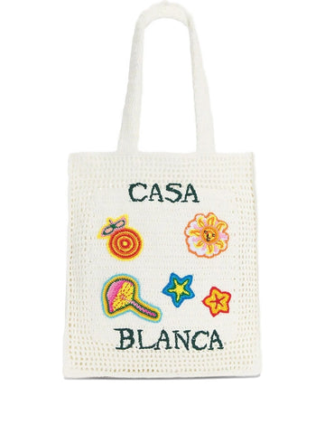 large Crochet tote bag
