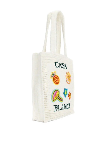 large Crochet tote bag