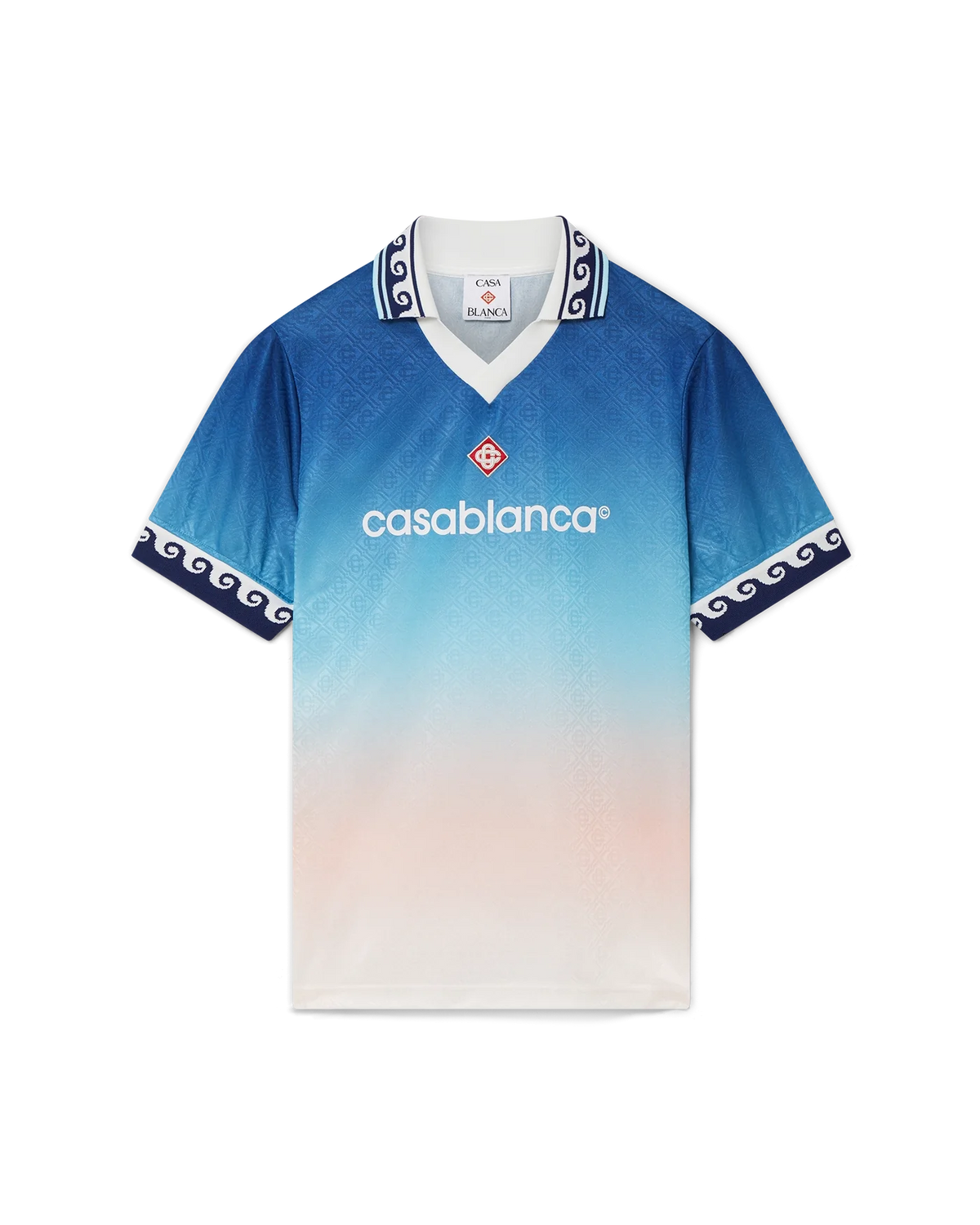 Jacquard Gradient Football Shirt