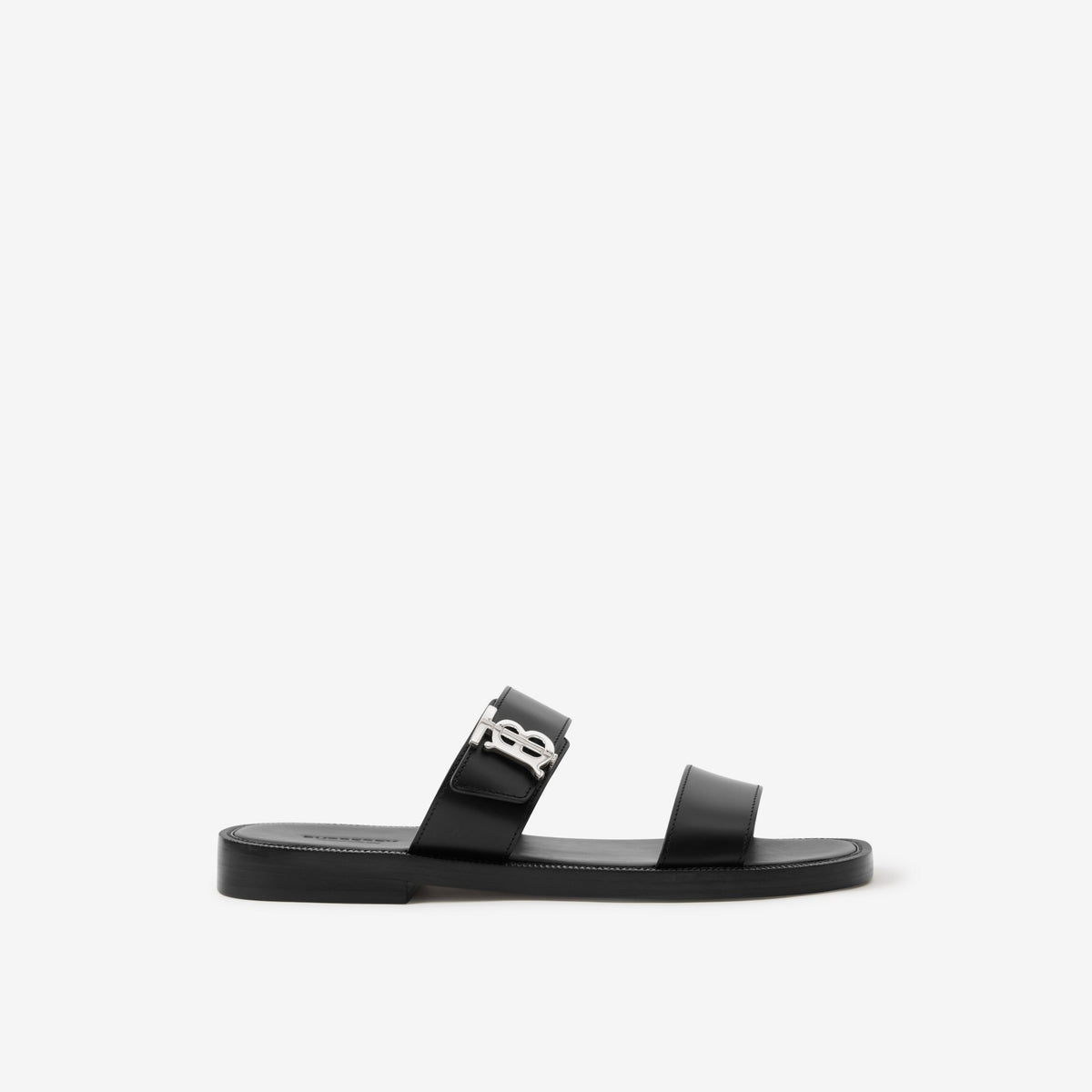 Monogram Motif Leather Sandals