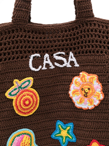 motif crochet bag