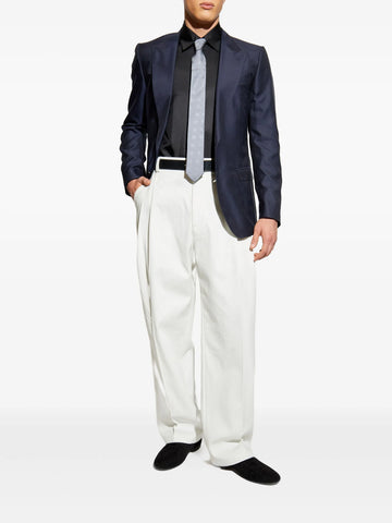 long sleeve silk shirt