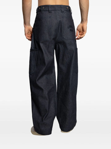 patch pocket trousers