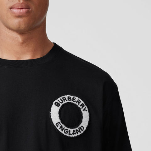 Logo Graphic Cotton Oversized T-shirt