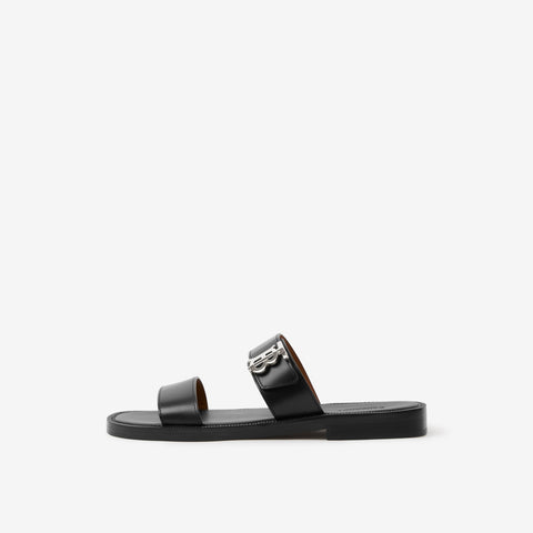 Monogram Motif Leather Sandals