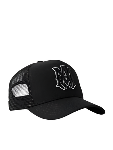 Logo-Embroidered Cotton-Canvas and Mesh Trucker Cap
