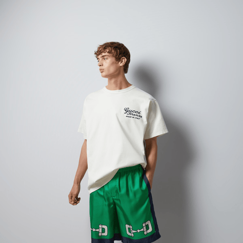 Cotton Jersey T-shirt with embroidery