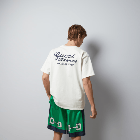 Cotton Jersey T-shirt with embroidery