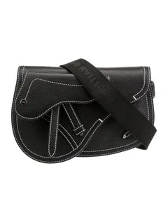 Saddle Messenger Bag Leather