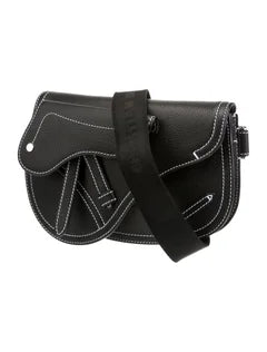 Saddle Messenger Bag Leather