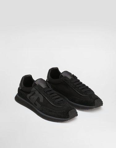 Mixed-material DG CUSHION sneakers