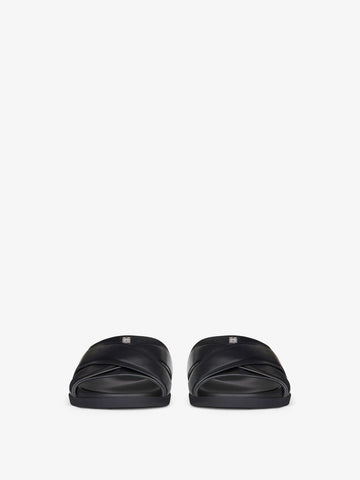 G Plage flat sandals in leather