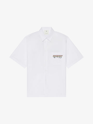 poplin with logo World tour print