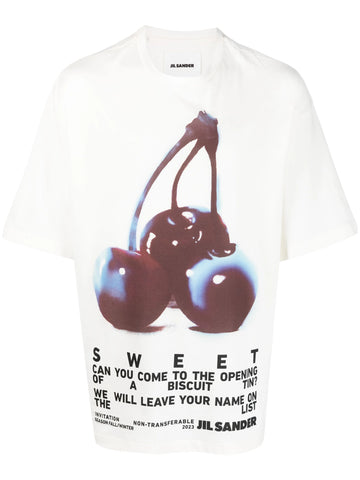 graphic-print cotton T-shirt