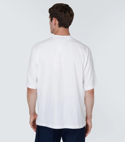 Printed cotton jersey T-shirt