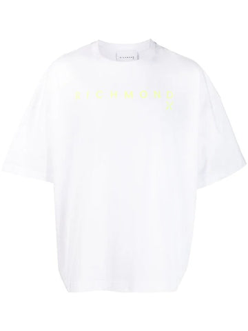 CONTRASTING LOGO T-SHIRT