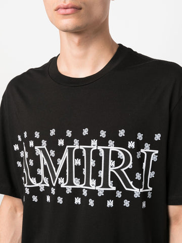 M.A paisley-print T-shirt