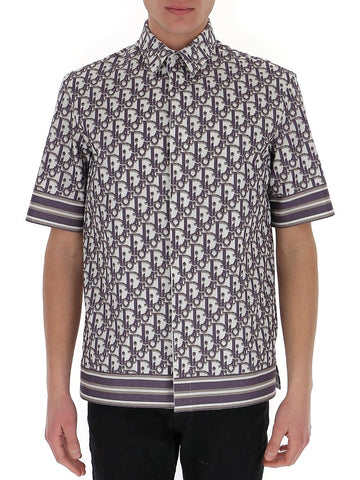 HOMME OBLIQUE SHORT SLEEVE SHIRT