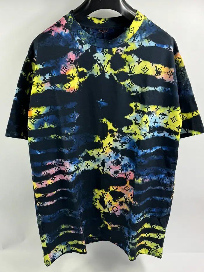 MONOGRAM TIE DYE T-SHIRT