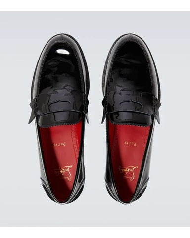 No Penny leather loafers