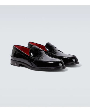 No Penny leather loafers