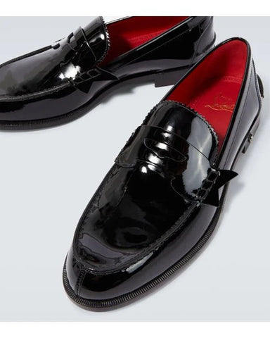 No Penny leather loafers