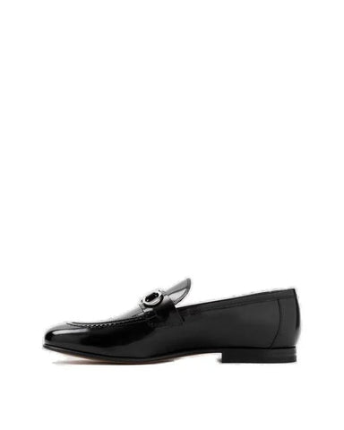 Men's Gancini-buckle Slip-on Loafers