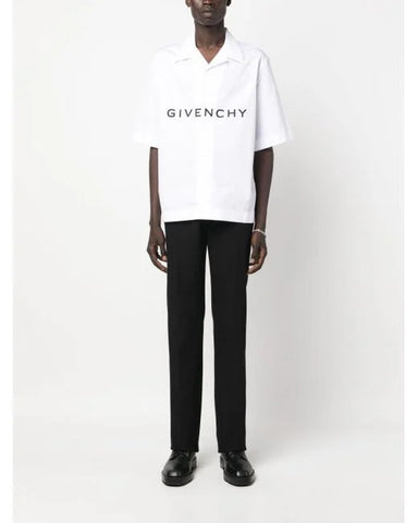 Men's Logo Cotton Shirt
