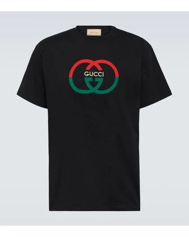 Interlocking G-print Crewneck Cotton-jersey T-shirt