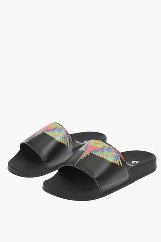 PRINTED FLUO WINGS SLIDES
