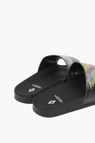 PRINTED FLUO WINGS SLIDES
