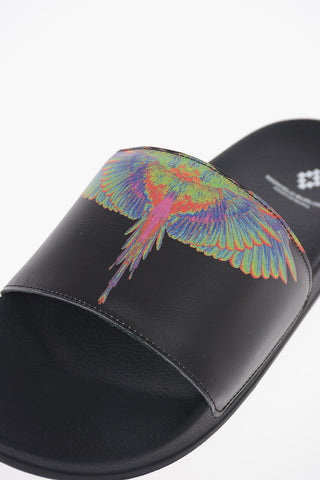 PRINTED FLUO WINGS SLIDES