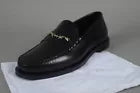 Mocca Leather Loafers Star Chain